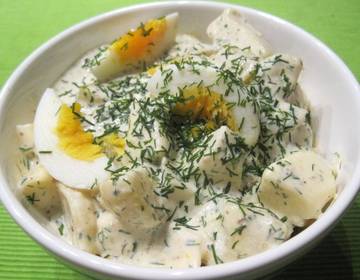 Kartoffelsalat mit Apfel und Ei Kartoffelsalat mit Apfel und Ei