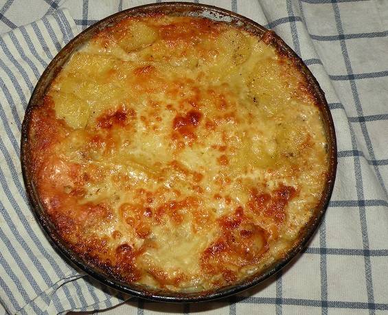 Veganer Erdäpfelauflauf