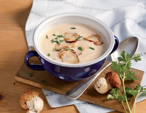 Steinpilzcremesuppe
