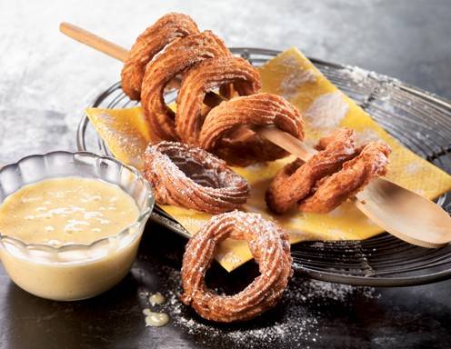 Vollkorn-Spritzkrapfen