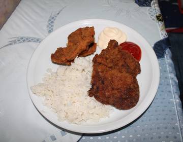 Gebackene Schweineleber Gebackene Schweineleber