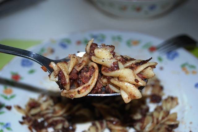 Spiralnudeln mit Blutwurst Rezept - ichkoche.de Spiralnudeln mit Blutwurst Rezept - ichkoche.de