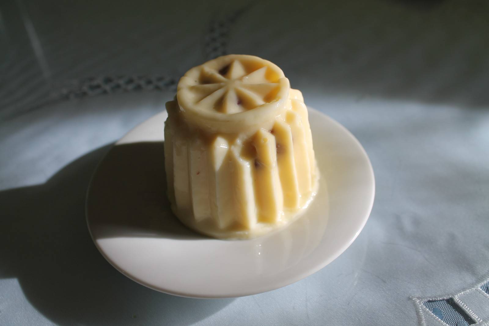 Vanillepudding mit Rumrosinen