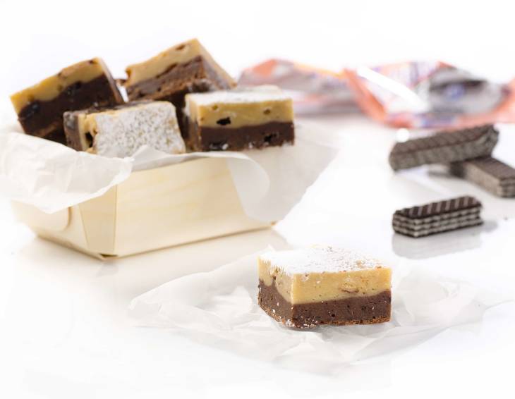 Schwarz-Weiß-Brownies Schwarz-Weiß-Brownies