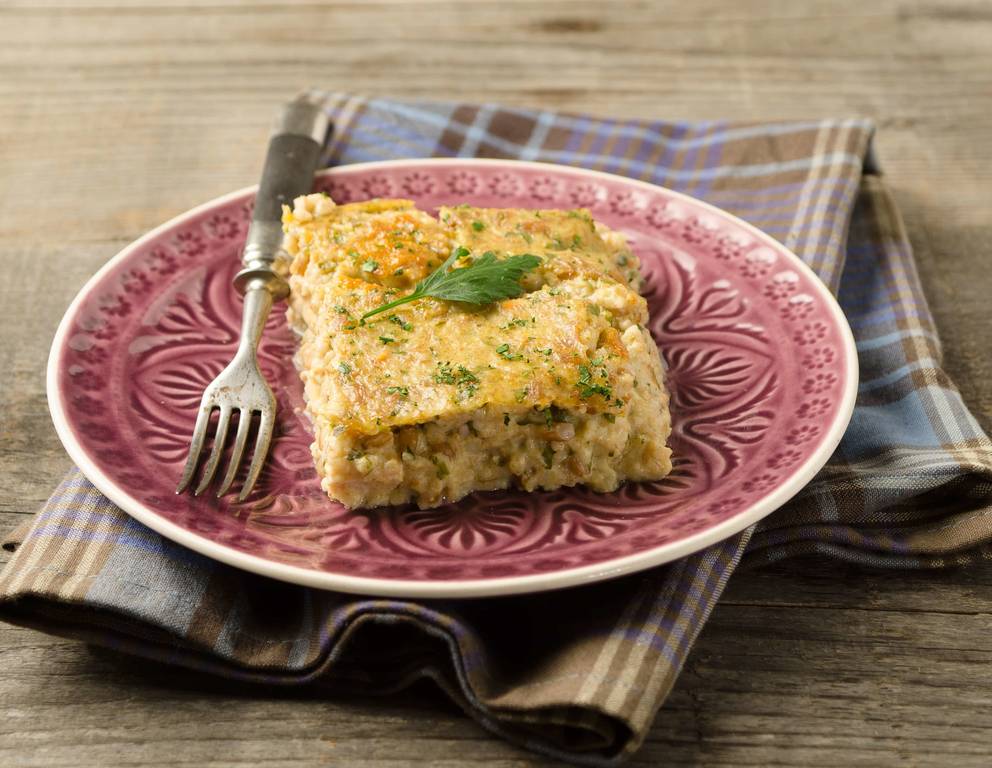 Dinkelauflauf mit Gemüse Dinkelauflauf mit Gemüse