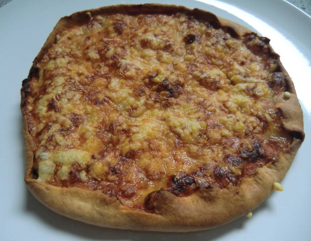 Schneller, germfreier Pizzateig Schneller, germfreier Pizzateig