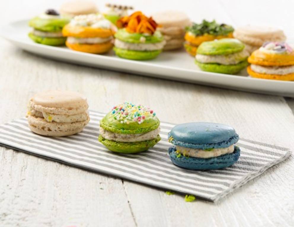 Pistazien-Macarons Pistazien-Macarons