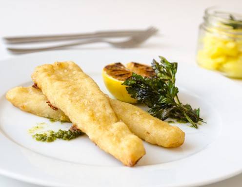 Scholle im Backteig Rezept