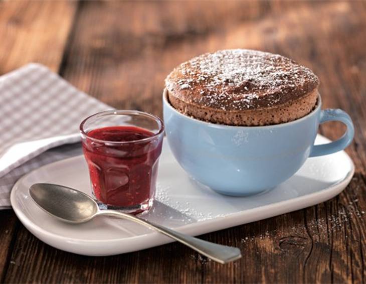 Schoko-Soufflee Schoko-Soufflee