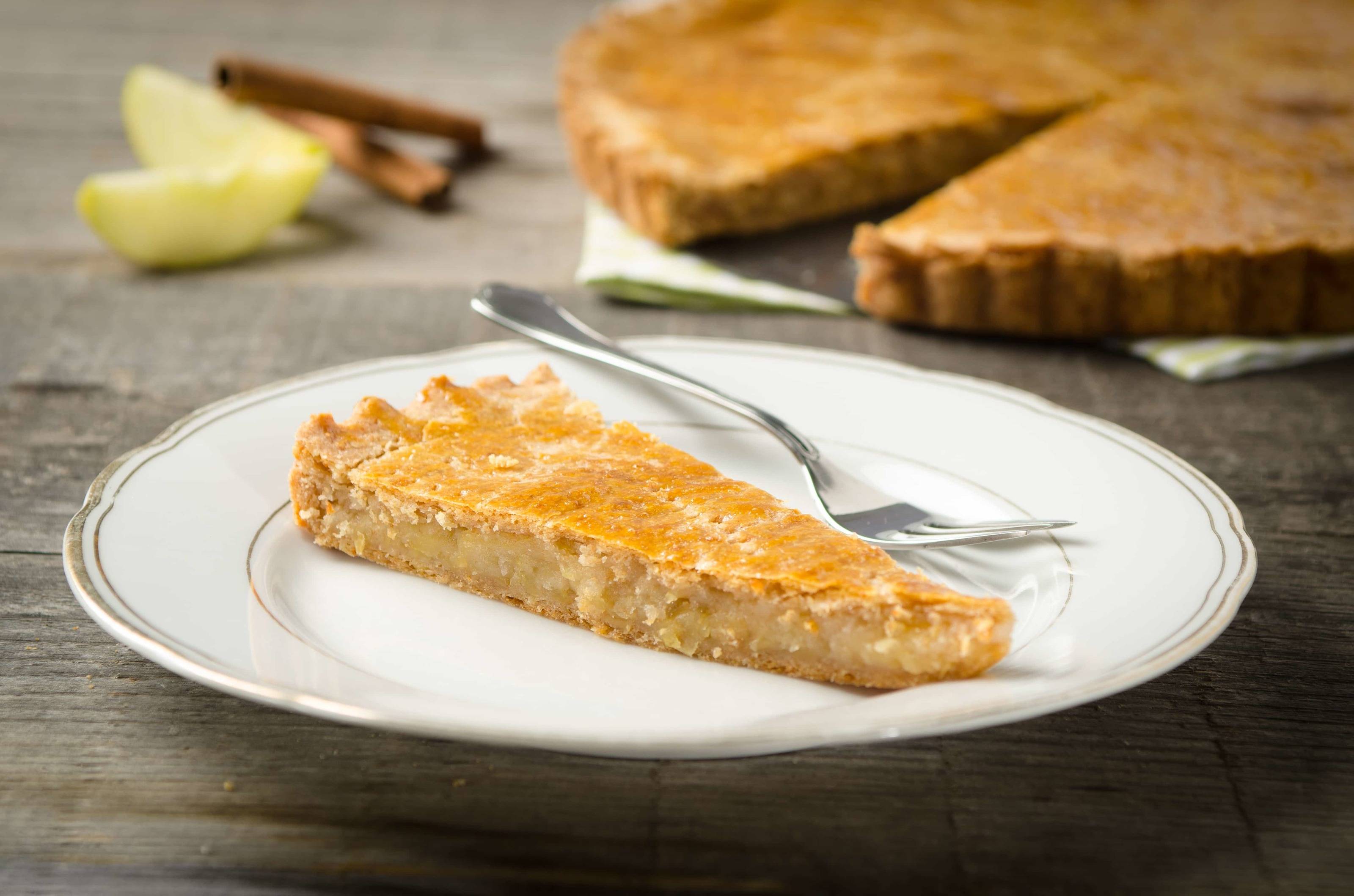 Dinkel-Topfen-Apfelkuchen Rezept