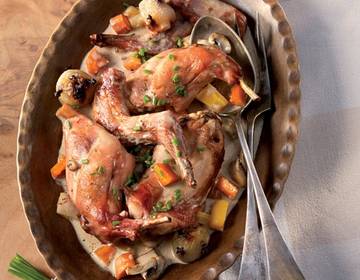 Kaninchenragout Kaninchenragout