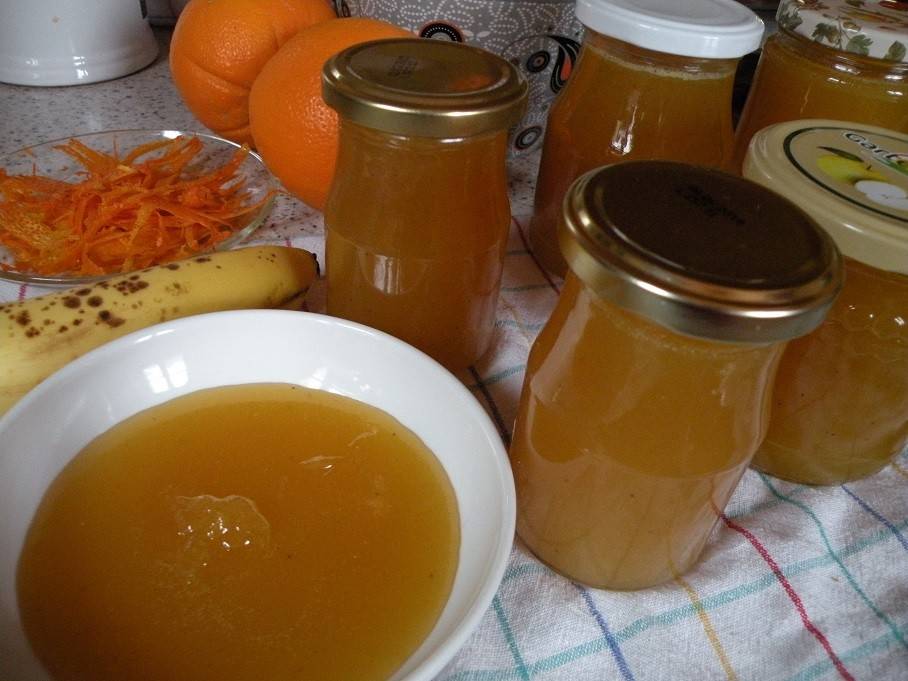 Orangen-Bananen-Marmelade BIO