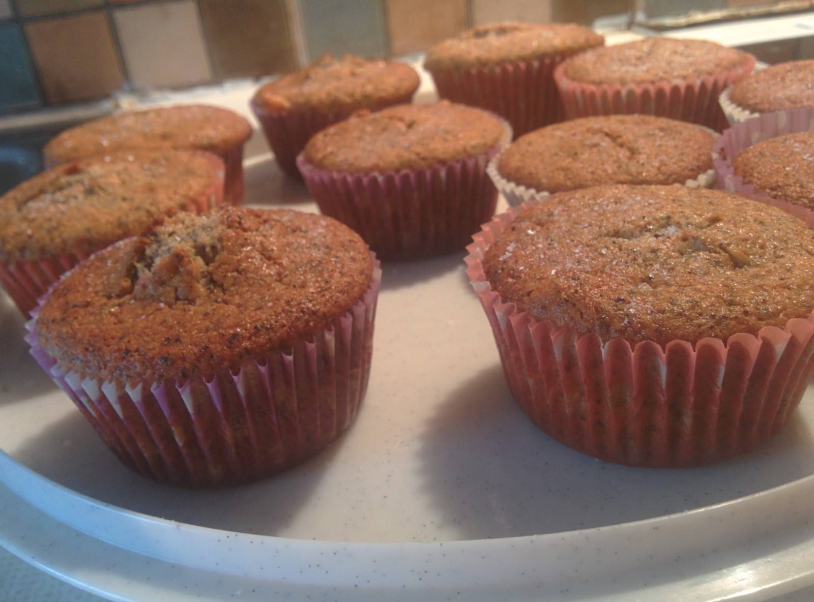 Marzipan-Mohn-Muffins Rezept - ichkoche.at