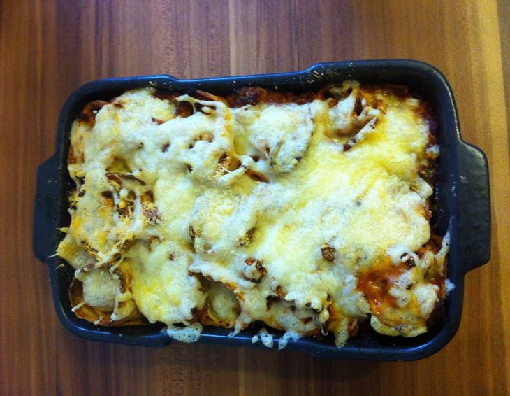 Überbackene Crespelle Überbackene Crespelle