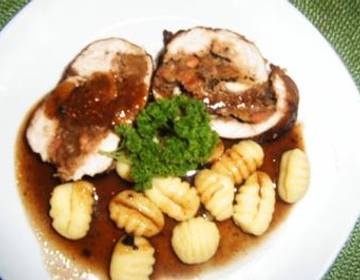 Hühnerbrüstchen mit Maronifüllung Hühnerbrüstchen mit Maronifüllung