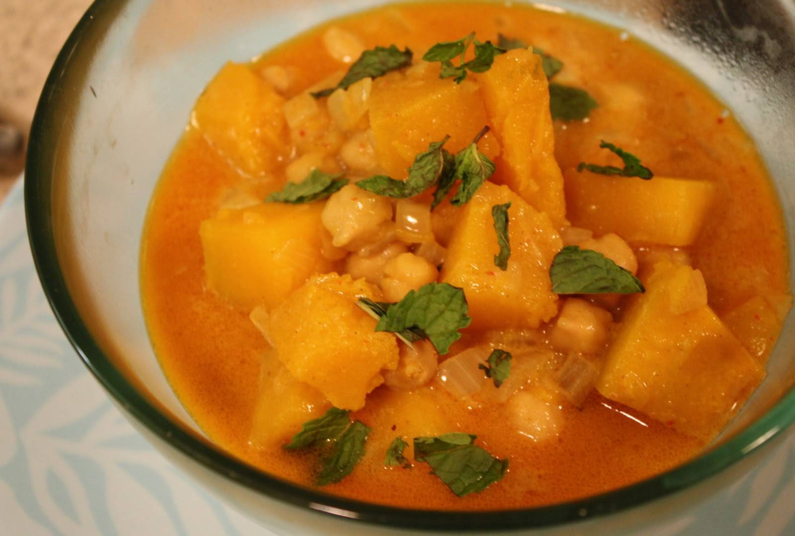 Kürbis-Curry mit Kokosnuss