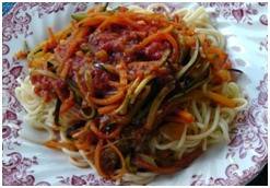 Gemüsespaghetti