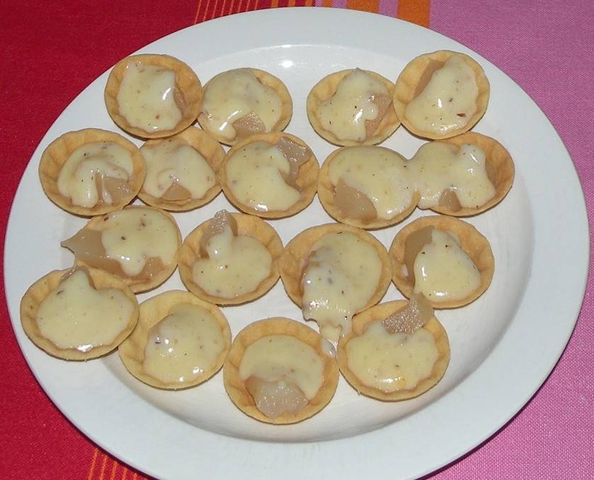Birnen-Käsehäppchen