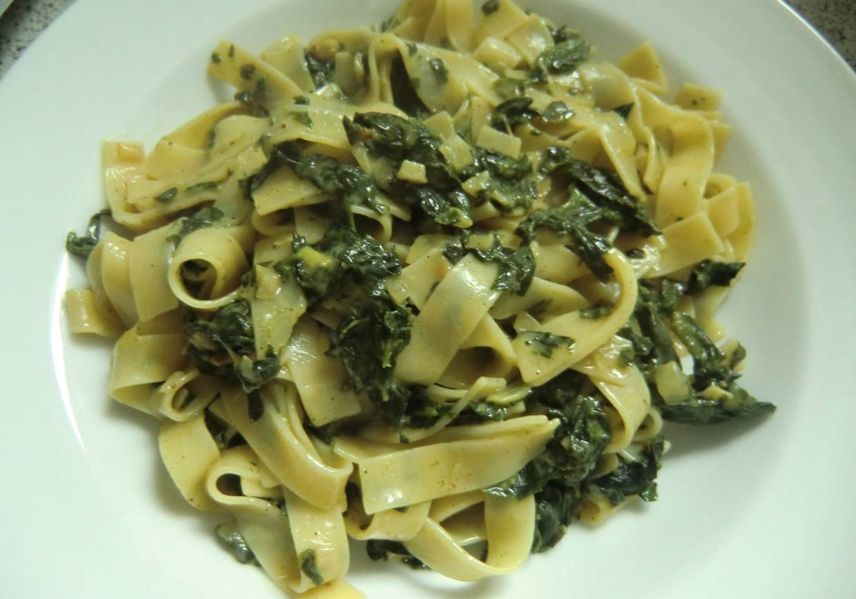 Spinatnudeln Rezept - ichkoche Spinatnudeln Rezept - ichkoche