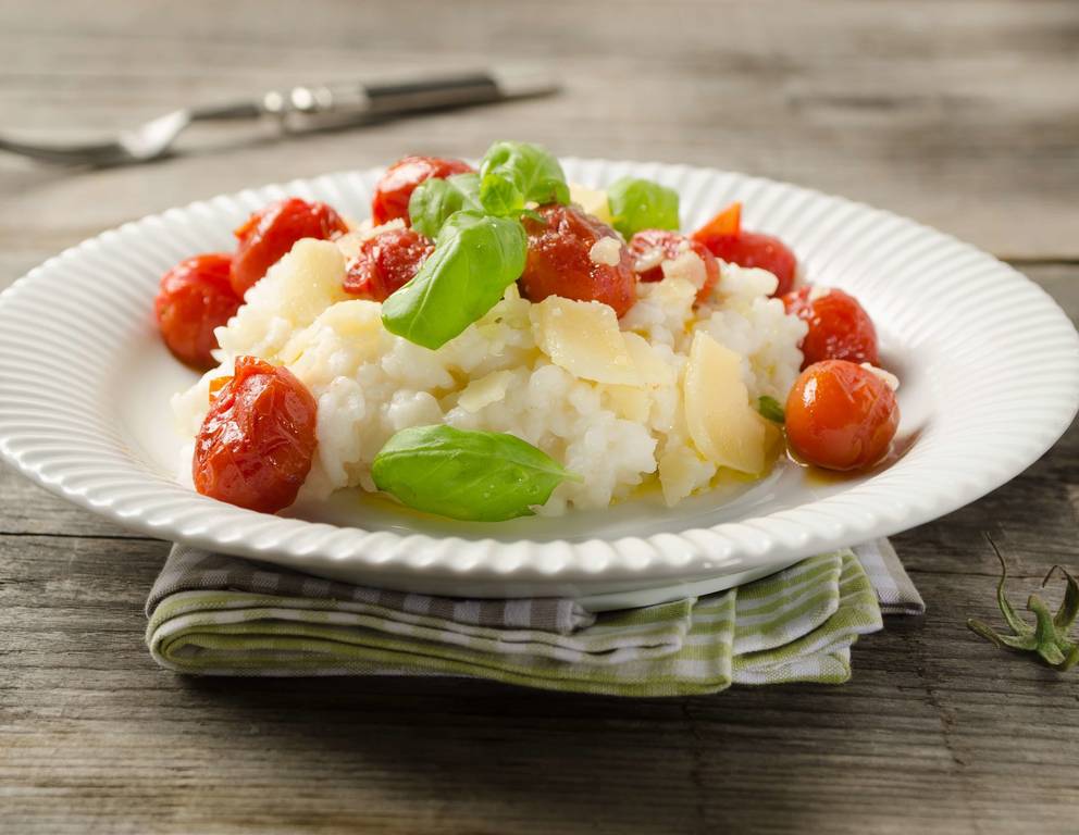 Paradeiser-Basilikum-Risotto Paradeiser-Basilikum-Risotto