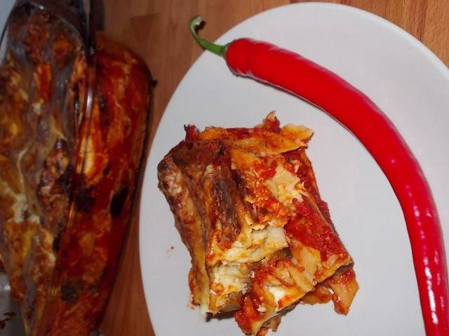 Scharfe Auberginen-Lasagne Rezept - ichkoche.at Scharfe Auberginen-Lasagne Rezept - ichkoche.at