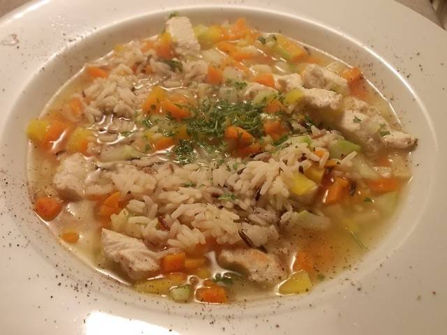 Schnelle Hühnersuppe zum Gesundwerden