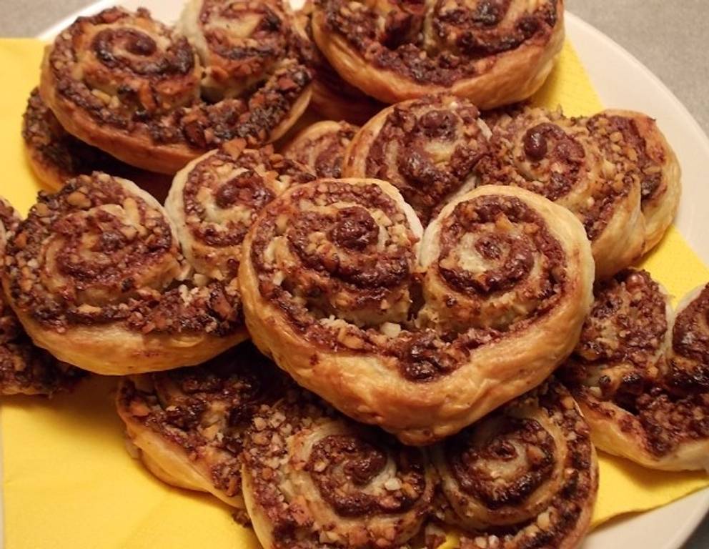 Nutella-Nuss-Herzen Nutella-Nuss-Herzen