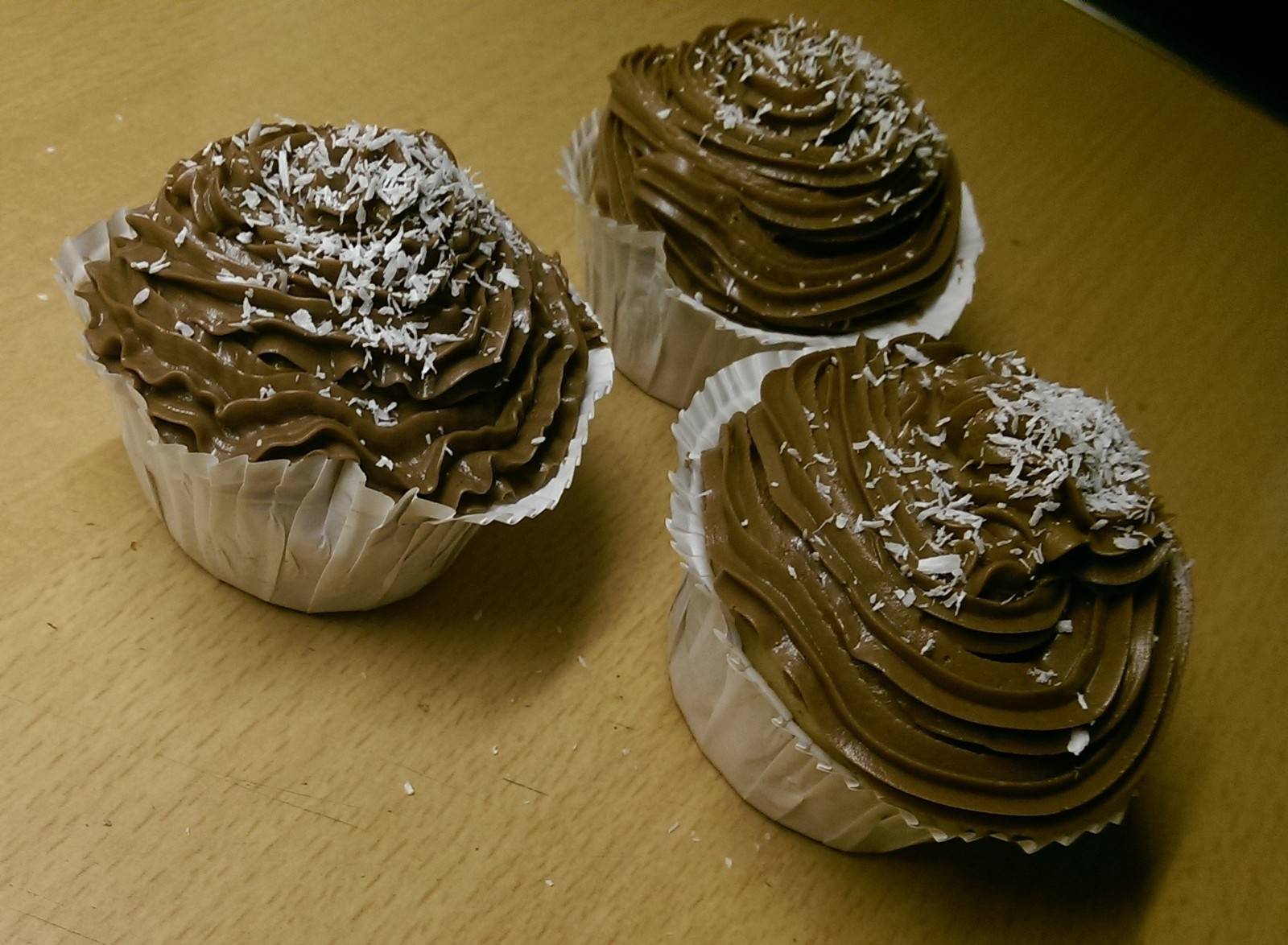 Nutella-Schoko-Cupcakes