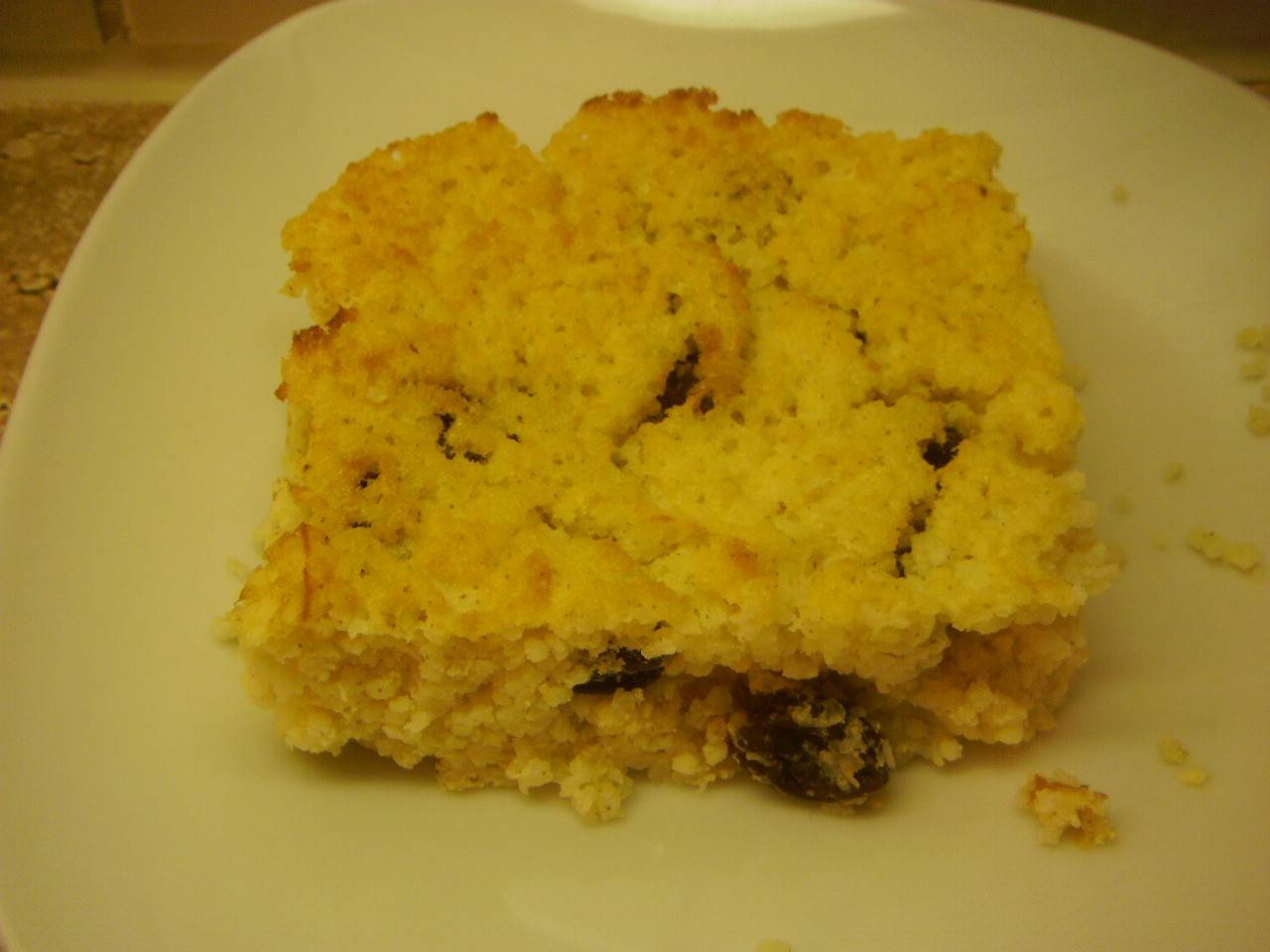 Süßer Hirseauflauf mit Rosinen Rezept - ichkoche.de