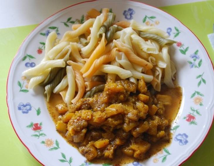 Pasta con Kürbis Pasta con Kürbis
