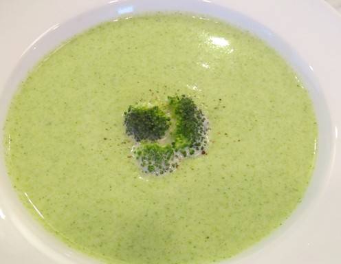 Cremige Brokkolisuppe