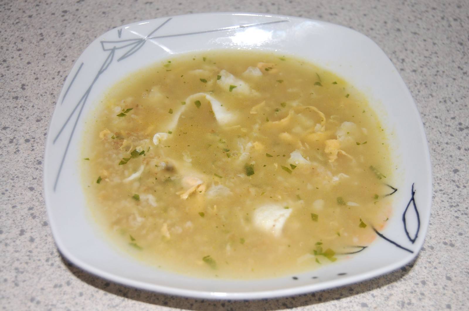 Rezept für Mamas Haferflockensuppe