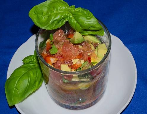 Avocado-Mango-Salat Rezept - ichkoche.de