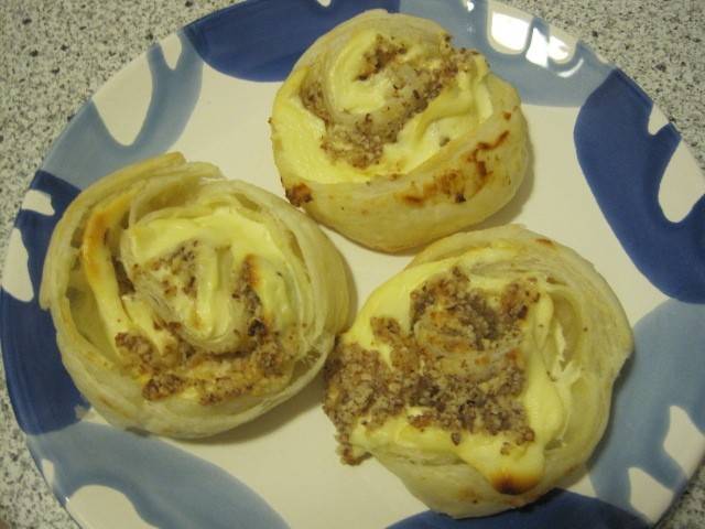 Topfen-Mandel-Schnecken
