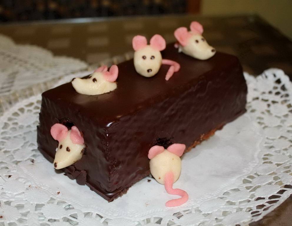 Mäuse - Kakaokuchen Mäuse - Kakaokuchen