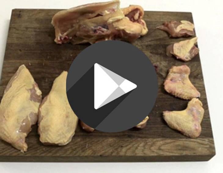 Video - Huhn richtig zerteilen
