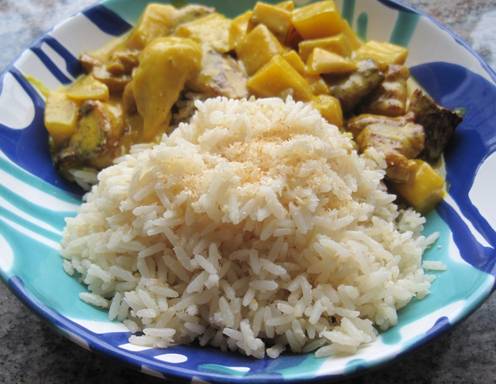 Rezept für Kokos-Ingwer-Reis Rezept für Kokos-Ingwer-Reis