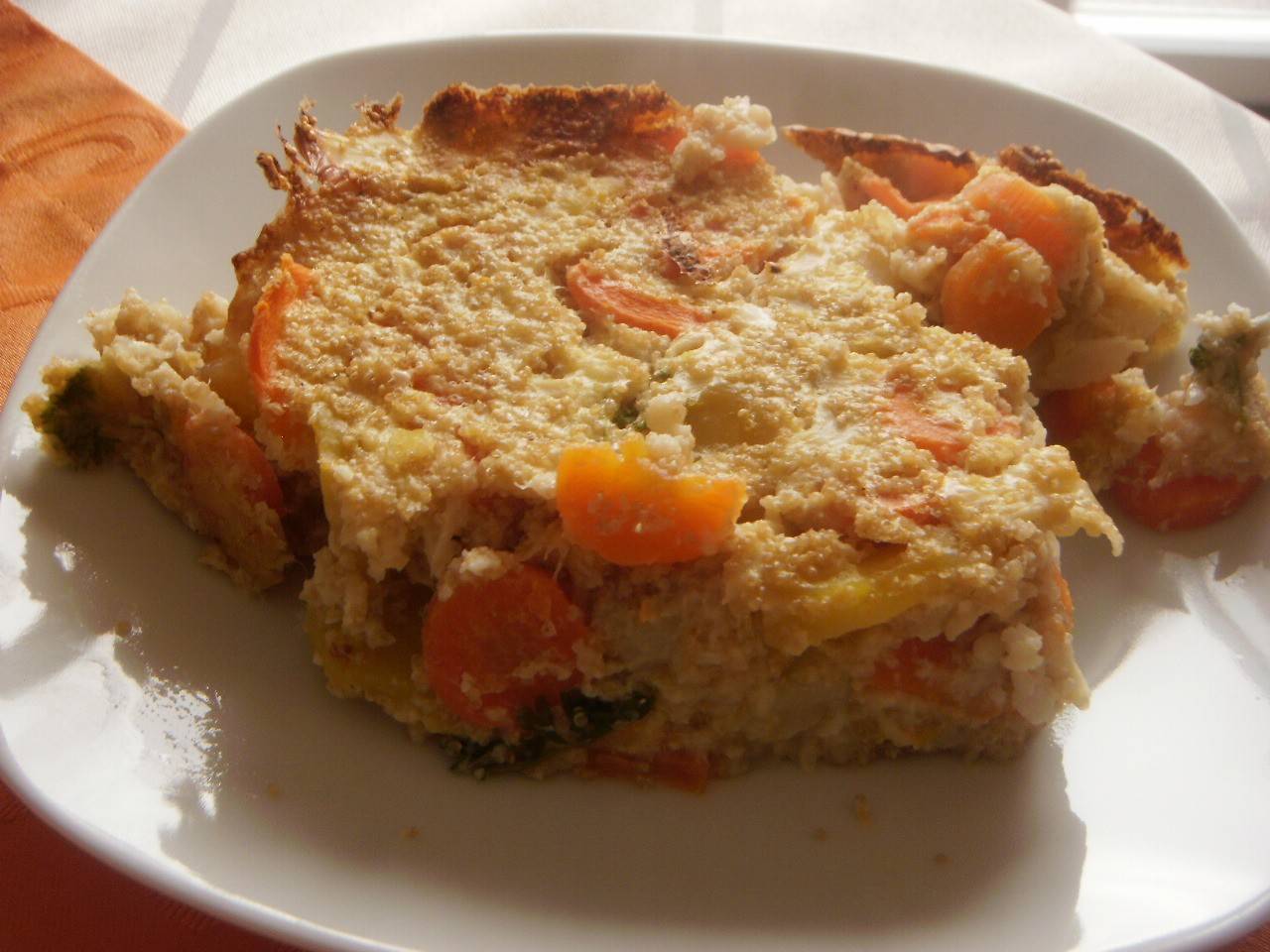 Rezept für Amarant-Karfiol-Auflauf