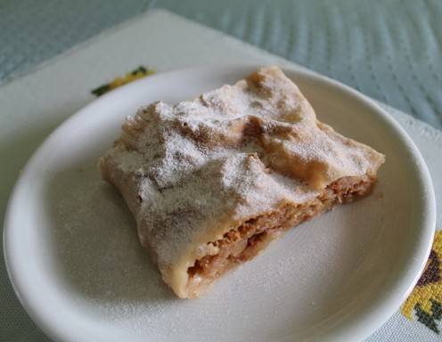 Apfelstrudel ohne Zucker