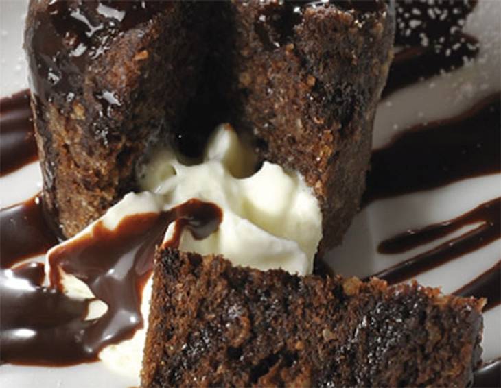 Warmer Schoko-Nuss-Kuchen Warmer Schoko-Nuss-Kuchen