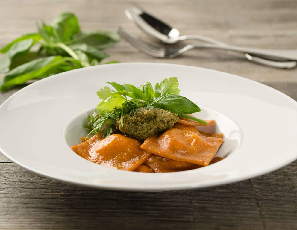 Kohlrabi-Vollkorn-Ravioli Kohlrabi-Vollkorn-Ravioli