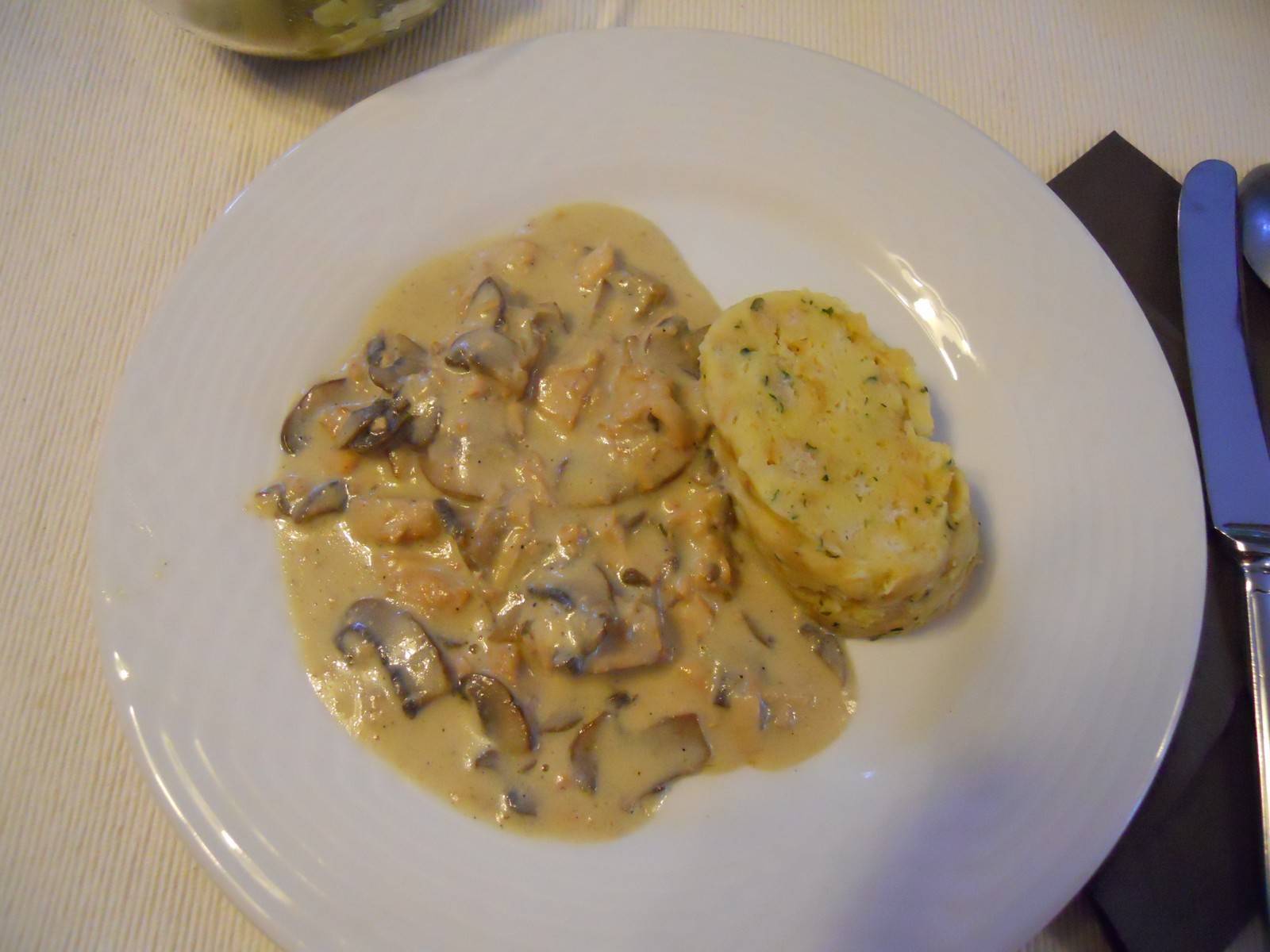 Putengeschnetzeltes mit Champignons