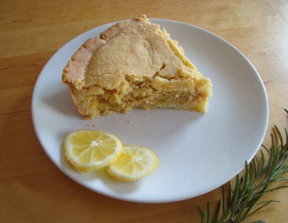 Zitronentorte mit Ricotta Zitronentorte mit Ricotta