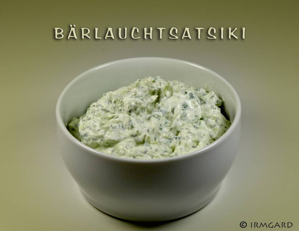 Bärlauch-Tsatsiki Rezept - ichkoche.at