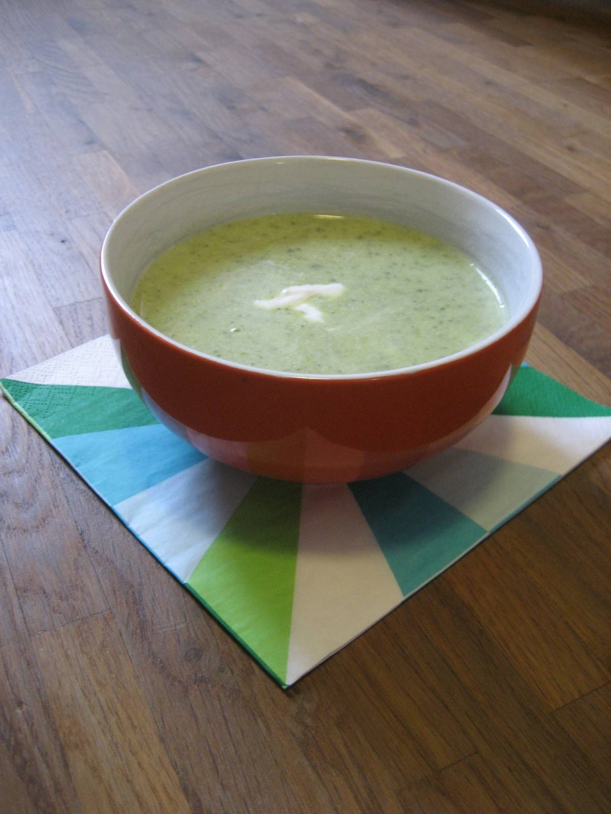 Zucchinicremesuppe