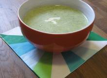 Zucchinicremesuppe Zucchinicremesuppe