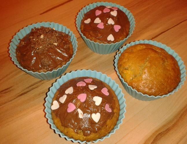 Bananen-Schoko-Muffins