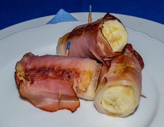 Bananen in Prosciutto