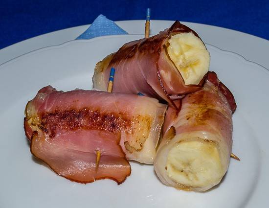 Bananen in Prosciutto Rezept - ichkoche.de Bananen in Prosciutto Rezept - ichkoche.de