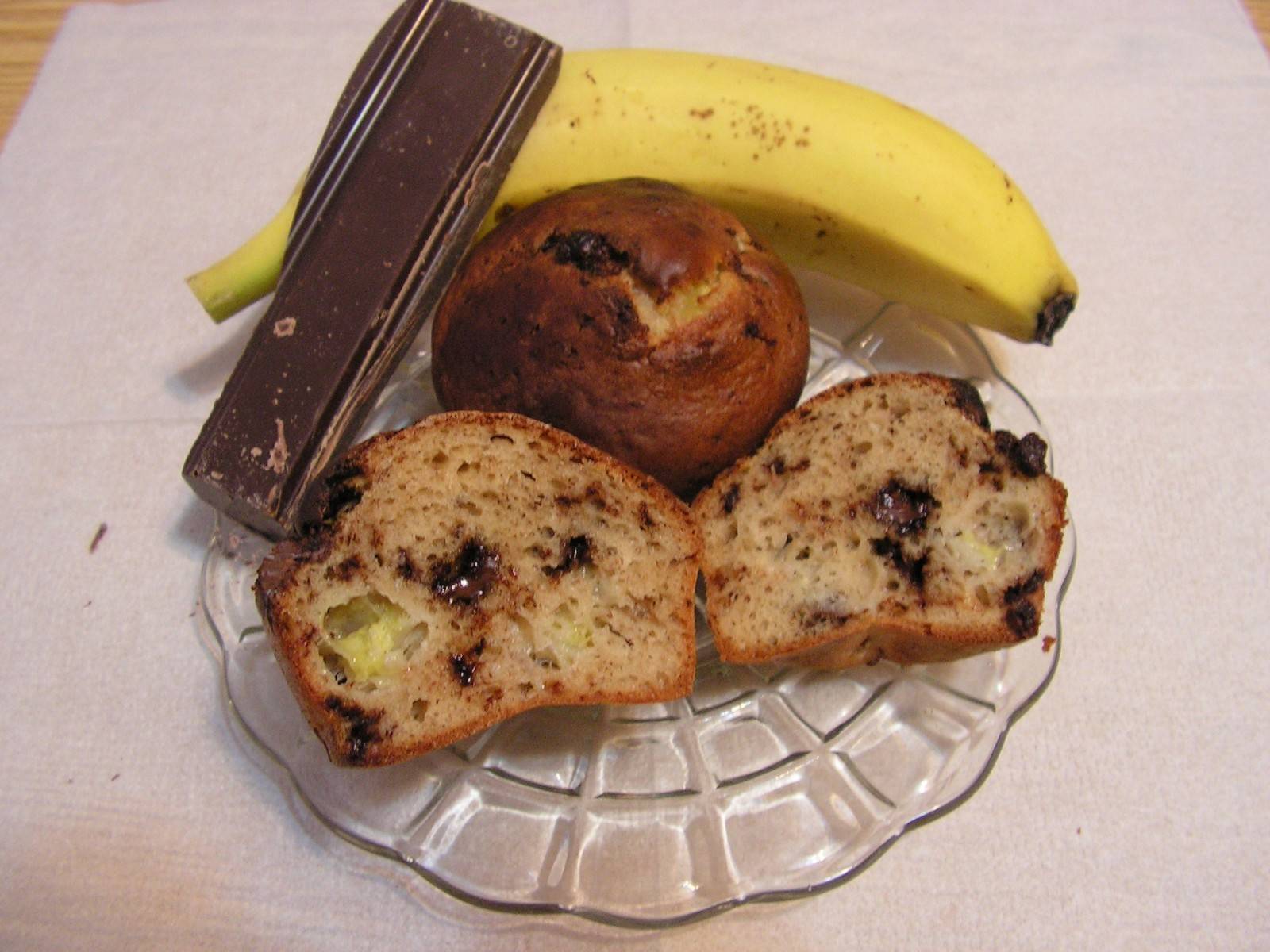 Bananen-Schoko-Muffins